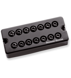 SEYMOUR DUNCAN - SH-8N-A-SB-7STR INVADER, MANCHE, SOAPBAR NOIR, ACTIF, 7C