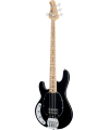 STERLING BY MUSIC MAN - RAY4LH-BK-M1 STINGRAY BLACK, GAUCHER