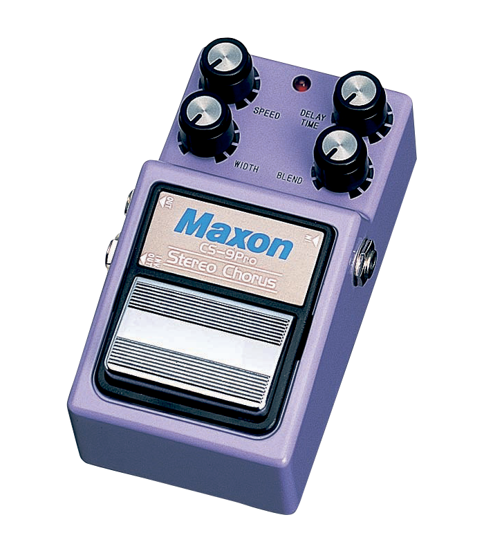 Maxon - Cs-9 Stereo Chorus Pro Effets Guitare - Hurricanemusic.fr