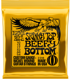 ERNIE BALL - SKINNY TOP BEEFY BOTTOM 10-54