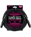 ERNIE BALL - CABLES MICROPHONE CLASSIC XLR MâLE/XLR FEM 7,62M NOIR