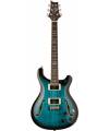 PRS GUITARS SE HOLLOWBODY II PIEZO PEACOCK BLUE SMOKEBURST