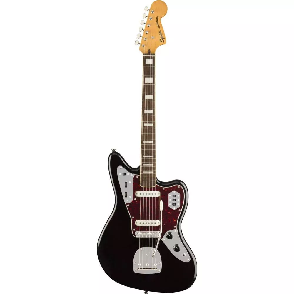 Squier- Classic Vibe 70s Jaguar Black - Guitare Electrique