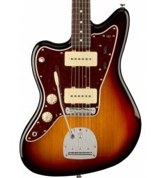 FENDER - AMERICAN PROFESSIONAL II JAZZMASTER LEFT-HAND ROSEWOOD FINGERBOARD 3-COLOR SUNBURST