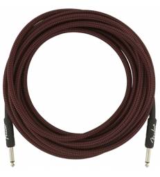 FENDER - PROFESSIONAL SERIES INSTRUMENT CABLE 18.6 RED TWEED