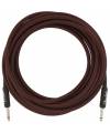 FENDER - PROFESSIONAL SERIES INSTRUMENT CABLE 18.6 RED TWEED