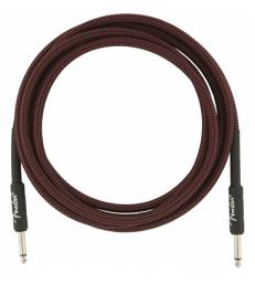 FENDER - PROFESSIONAL SERIES INSTRUMENT CABLES 10 RED TWEED