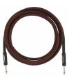 FENDER - PROFESSIONAL SERIES INSTRUMENT CABLES 10 RED TWEED