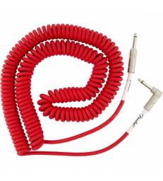 FENDER - ORIGINAL SERIES COIL CABLE STRAIGHT-ANGLE 30 FIESTA RED