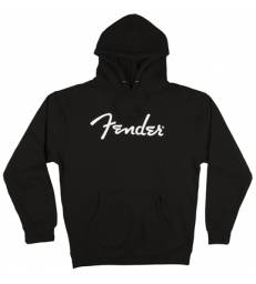 FENDER - LOGO HOODIE BLACK XL