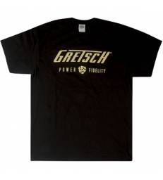 GRETSCH - POWER & FIDELITY™ LOGO T-SHIRT BLACK S
