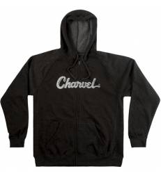 CHARVEL - LOGO HOODIE CHARCOAL XL