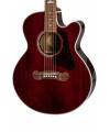 EPIPHONE - EJ-200SCE COUPE WINE RED