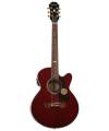 EPIPHONE - EJ-200SCE COUPE WINE RED