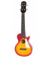 EPIPHONE - LES PAUL ACOUSTIC/ELECTRIC UKULELE OUTFIT (TENOR) HERITAGE CHERRY SUNBURST