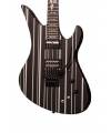 SCHECTER - SYNYSTER CUSTOM SUSTAINIAC BLACK SILVER