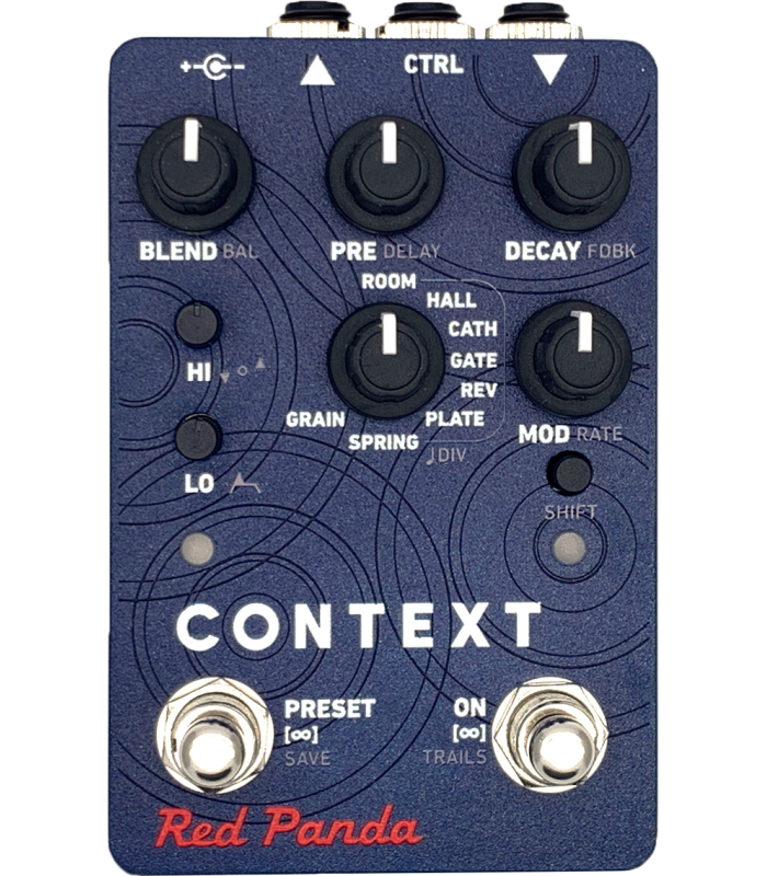 Red Panda Context 2 Effets Guitare Hurricanemusic.fr