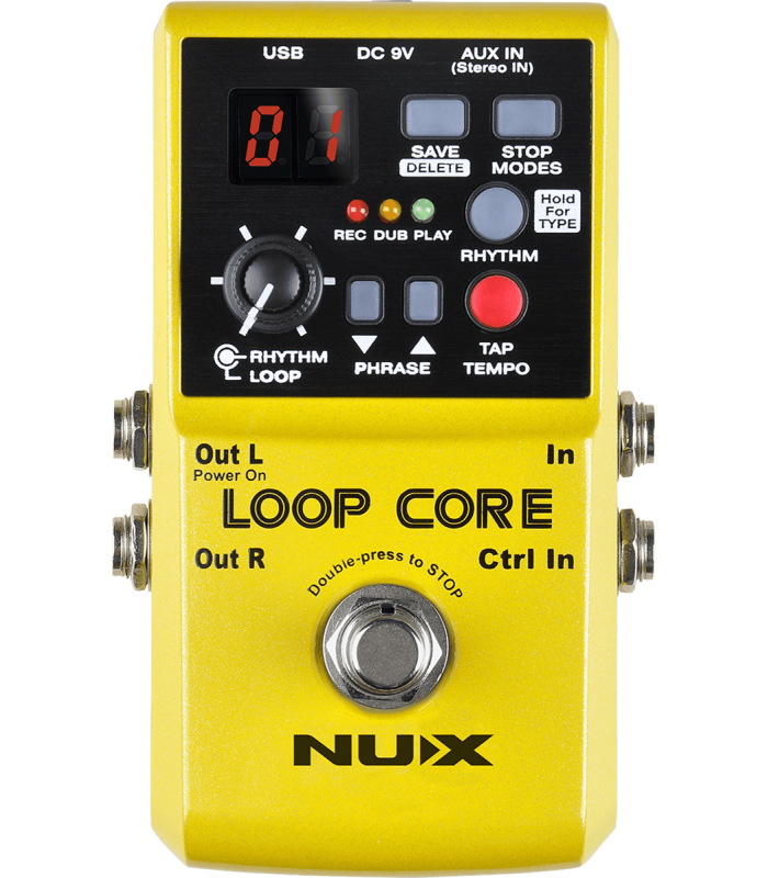 Nux - Pedale Looper & Boite A Rythmes Effets Guitare