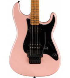 SQUIER - CONTEMPORARY STRATOCASTER HH FR ROASTED MAPLE FINGERBOARD BLACK PICKGUARD SHELL PINK PEARL