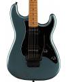 SQUIER - CONTEMPORARY STRATOCASTER HH FR ROASTED MAPLE FINGERBOARD BLACK PICKGUARD GUNMETAL METALLIC