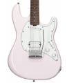 STERLING BY MUSIC MAN - CUTLASS SHORT SCALE HS SHELL PINK