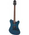 JACKSON - X SERIES SIGNATURE MARK MORTON DOMINION DX2FM LAUREL FINGERBOARD SATIN TRANSPARENT BLUE