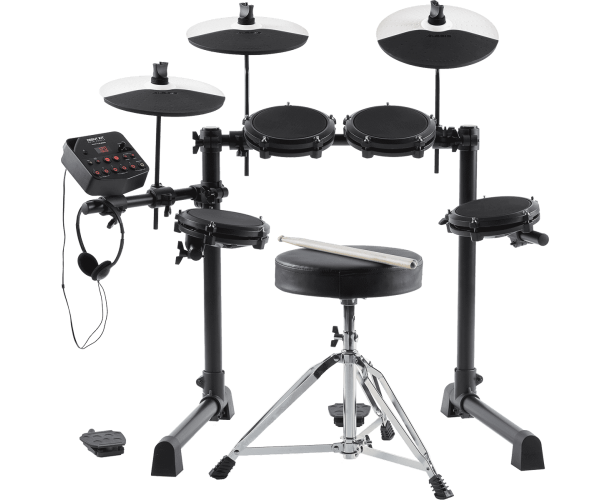 ALESIS - DEBUT KIT MESH 4 FUTS - 3 CYMBALES ALESIS - DEBUT KIT MESH 4 FUTS - 3 CYMBALES