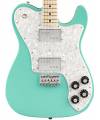 FENDER - 2020 LIMITED EDITION TRADITIONAL 70S TELE DELUXE MAPLE FINGERBOARD SEAFOAM GREEN