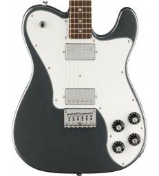 SQUIER - AFFINITY SERIES™ TELECASTER DELUXE LAUREL FINGERBOARD WHITE PICKGUARD CHARCOAL FROST METALLIC