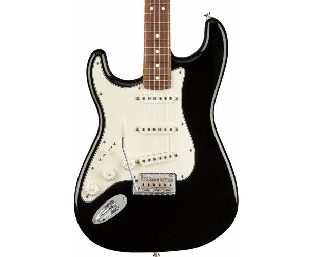 FENDER - PLAYER STRATOCASTER LEFT-HANDED PAU FERRO FINGERBOARD BLACK FENDER - PLAYER STRATOCASTER LEFT-HANDED PAU FERRO FINGERBOARD BLACK