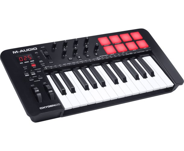M-AUDIO - CLAVIER MAîTRE USB-MIDI 25 NOTES 8 PADS/POTS M-AUDIO - CLAVIER MAîTRE USB-MIDI 25 NOTES 8 PADS/POTS