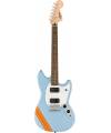 FSR BULLET® COMPETITION MUSTANG HH DAPHNE BLUE w COMPETITION ORANGE STRIPES