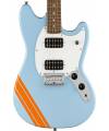 FSR BULLET® COMPETITION MUSTANG HH DAPHNE BLUE w COMPETITION ORANGE STRIPES