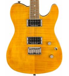 FENDER - SPECIAL EDITION CUSTOM TELECASTER FMT HH LAUREL FINGERBOARD AMBER
