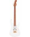 CHARVEL - PRO-MOD DK24 HSS 2PT CM CARAMELIZED MAPLE FINGERBOARD SNOW WHITE