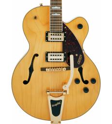 G2410TG STREAMLINER™ HOLLOW BODY SINGLE-CUT WITH BIGSBY® AND GOLD HARDWARE VILLAGE AMBER