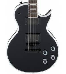 JACKSON - X SERIES SIGNATURE MARTY FRIEDMAN MF-1 LAUREL FINGERBOARD GLOSS BLACK WITH WHITE BEVELS