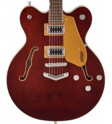 GRETSCH - G5622 ELECTROMATIC CENTER BLOCK DOUBLE-CUT WITH V-STOPTAIL LAUREL FINGERBOARD AGED WALNUT