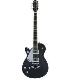 GRETSCH - G5230LH ELECTROMATIC JET™ FT SINGLE-CUT WITH V-STOPTAIL LEFT-HANDED BLACK WALNUT FINGERBOARD BLACK