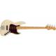FENDER - PLAYER PLUS JAZZ BASS MAPLE FINGERBOARD OLYMPIC PEARL