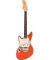 FENDER - KURT COBAIN JAG-STANG LEFT-HAND ROSEWOOD FINGERBOARD FIESTA RED