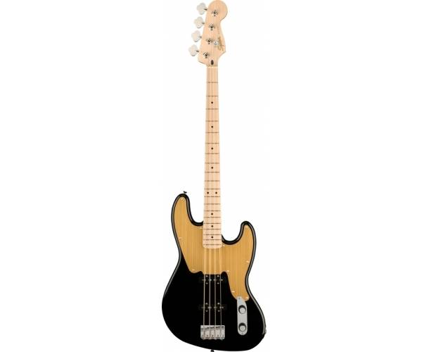 SQUIER - PARANORMAL JAZZ BASS '54 MAPLE FINGERBOARD GOLD ANODIZED PICKGUARD BLACK SQUIER - PARANORMAL JAZZ BASS '54 MAPLE FINGERBOARD GOLD ANODIZED PICKGUARD BLACK