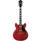 IBANEZ - AS93FM - TRANSPARENT CHERRY RED