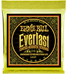 ERNIE BALL - EVERLAST COATED 80/20 BRONZE LIGHT 11-52
