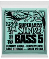 ERNIE BALL - SLINKY NICKEL WOUND SLINKY SUPER LONG SCALE 5 CORDES 45-130