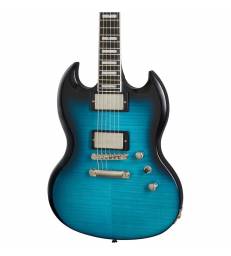 EPIPHONE - SG PROPHECY BLUE TIGER AGED GLOSS