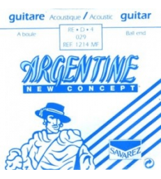 ARGENTINE - RE-4 FILEE METAL ARGENTE