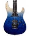 ESP - E-II SN-2 BUKEYE BURL MAPLE BLUE NATURAL FADE
