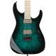 ESP - E-II M-II BLACK TURQUOISE BURST