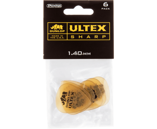 DUNLOP - ULTEX SHARP 1,40MM SACHET DE 6 DUNLOP - ULTEX SHARP 1,40MM SACHET DE 6